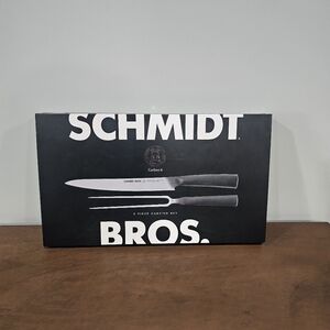 Carbon 6 Black 2-Piece Carving Set - Precision Slicing